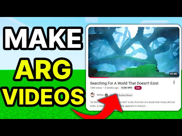 How to Make A Minecraft ARG Video