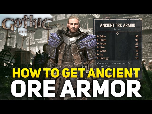 Gothic 1 Remake - How To Get The Best Armor Early (Ancient Ore Armor)