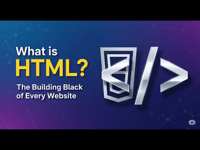 HTML Tutorial for Absolute Beginners