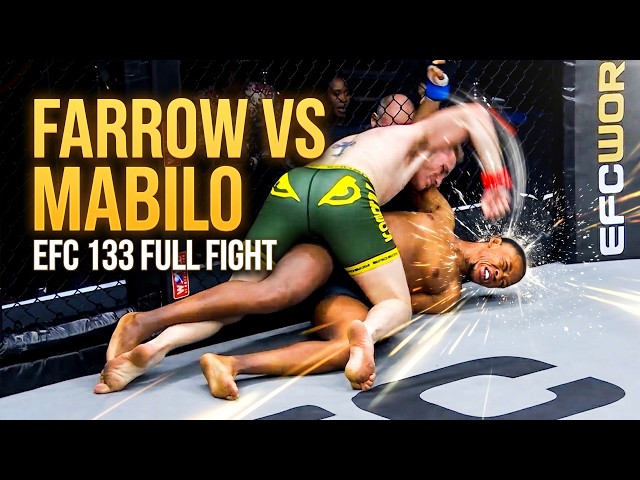 WHAT A DEBUT! Grant Farrow vs Itumeleng Mabilo | EFC 133 Full Fight