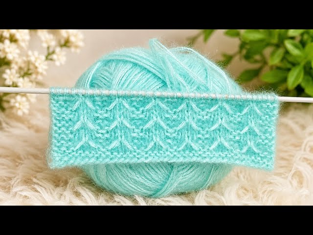 Wow, Super Amazing: The Easiest 5-Row Knitting Design #,💯 Trending Knitting Design