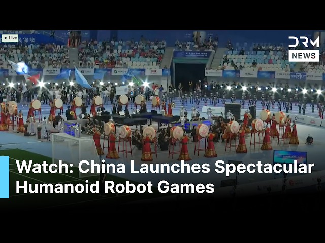 FULL OPENING CEREMONY: China Unveils Future of AI at Full World Humanoid Robot Games | AI1G