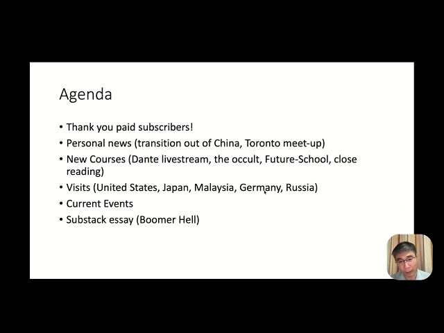 Substack Live #1:  Welcome to Boomer Hell