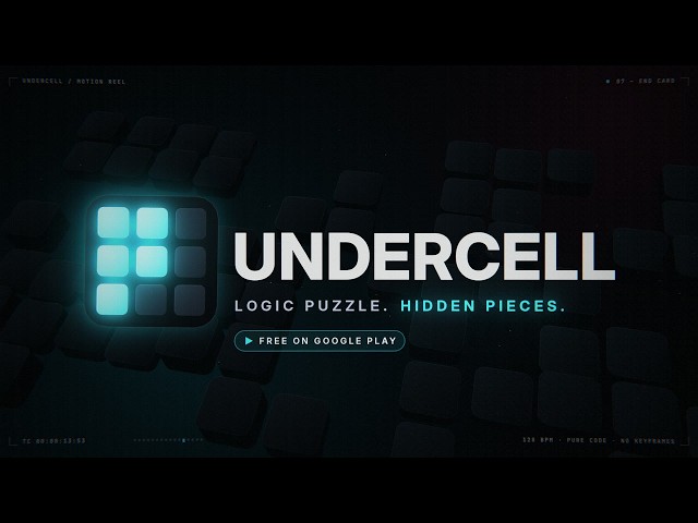 Hidden pieces, one solution, zero guesses | Undercell trailer