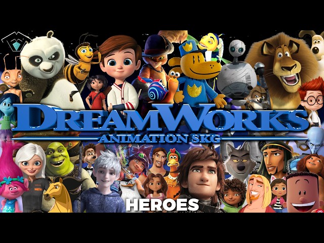 All DreamWorks Animation Heroes (1998-2026)