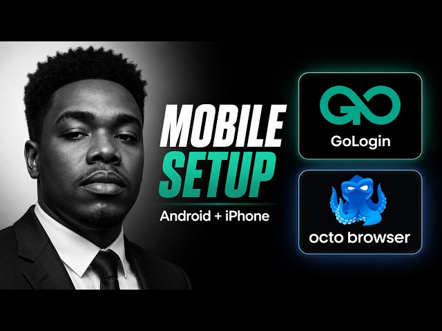 How To Use GoLogin & Octo Browser On Android and iPhone iOS 2026 | Profiles, Proxies & Mobile Setup
