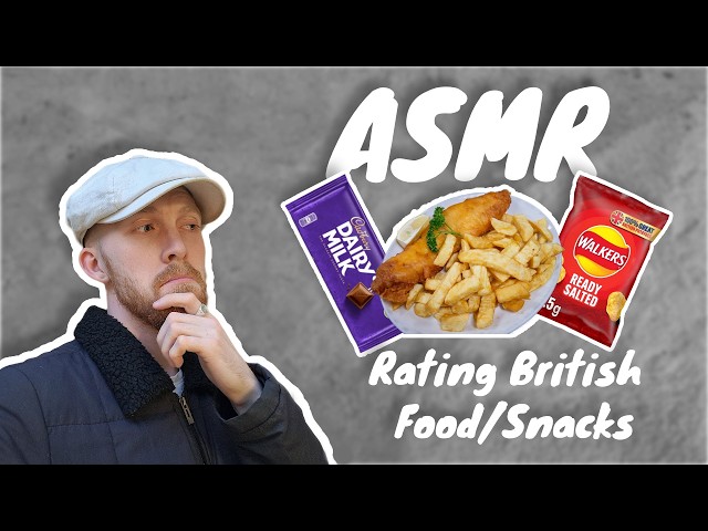 ASMR Rating British/Food Snacks! | #asmr