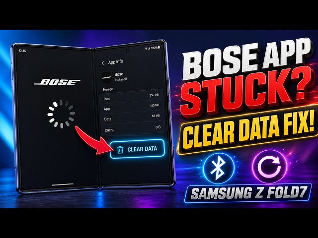 Bose App Stuck on Loading Screen Samsung Android Fix That Actually Works