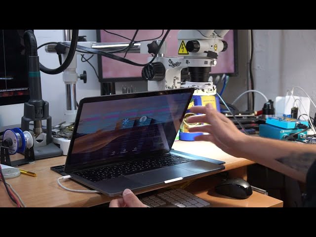 MacBook Pro A2159 2019 lines, weird image and no display (dust gate repair)