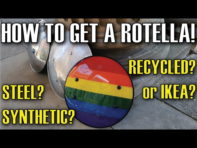 How to get/make a Rotella?! - The famous renaissance Round-Shield