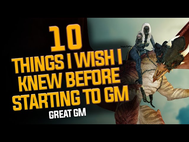 10 Things I Wish I Knew Before Starting as a GM