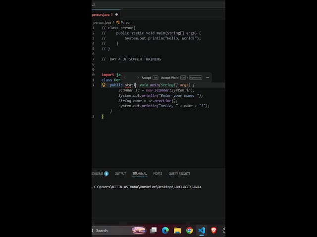 JAVA BASIC || Live Stream