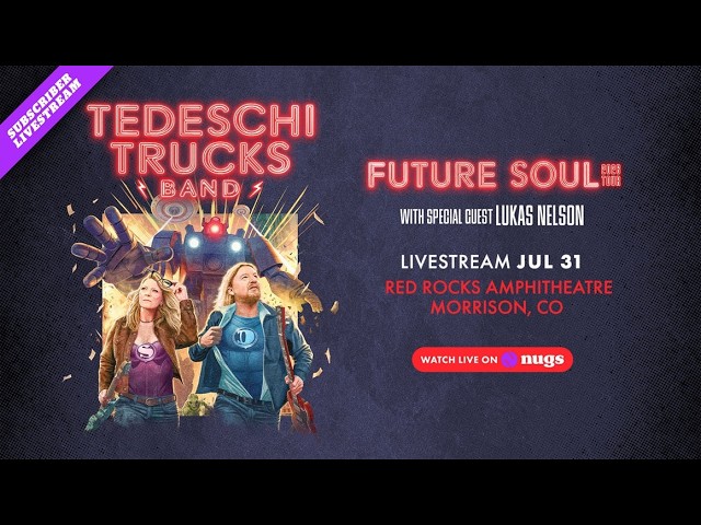 Tedeschi Trucks Band 7/31/2026 Red Rocks Amphitheatre, Morrison, CO