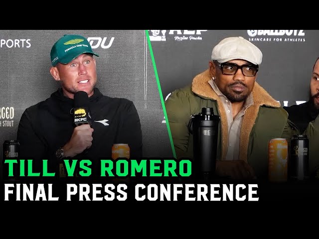 Darren Till vs. Yoel Romero: "I'm Here For A F****G War"