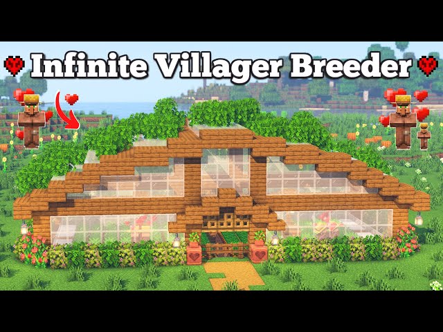 Easy Infinite Villager Breeder in Minecraft Java Edition 1.21.11 | Tutorial