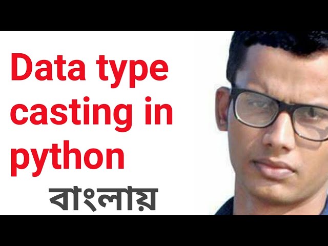 Data type conversation in python