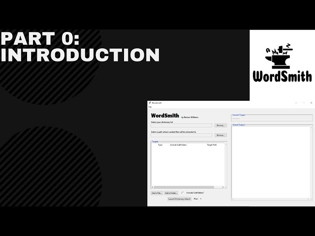 Python GUI (Tkinter) Tutorial: Password Cracker - Part 0 - Introduction