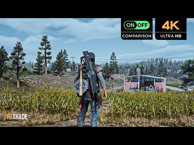 Days Gone - Ray Traced GI Graphics Mod - Photorealistic and Filmic Reshades [4K]