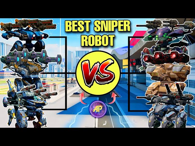 🔥 BEST SNIPER ROBOT? ALL OUT DAMAGE COMPARISON! || WAR ROBOTS WR ||