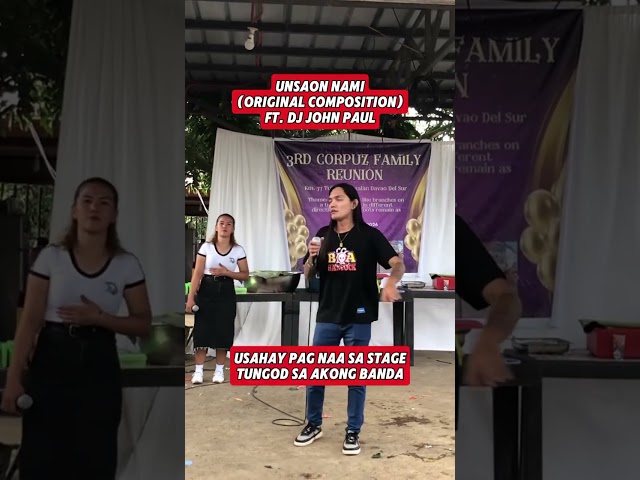Unsaon Nami by John Corpuz(Live at Bansalan)