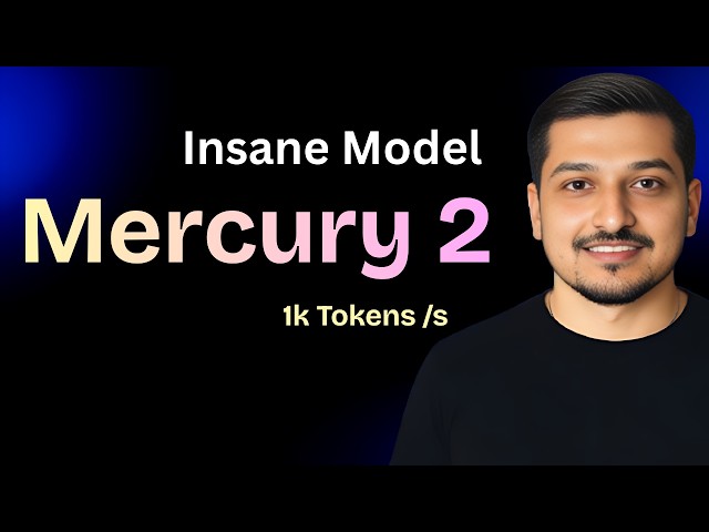 Forget Traditional LLMs – Mercury 2 Is a Game Changer (The First Diffusion Model)