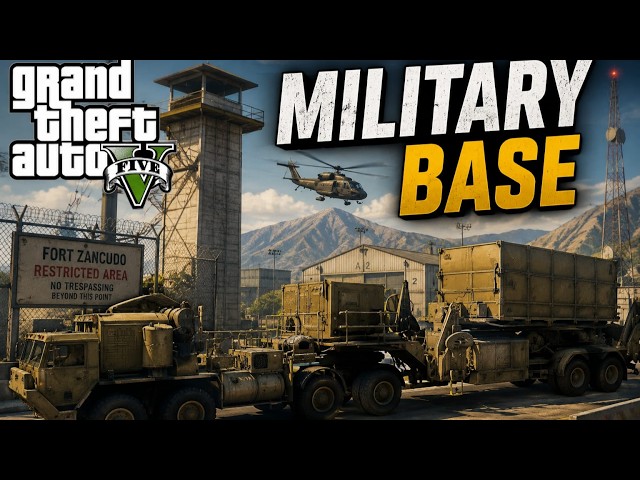 🪖 GTA 5🔴  LIVE | Working as a Military Soldier Today! GTA6?