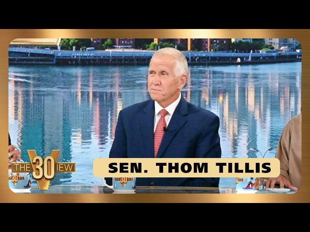 Thom Tillis Discusses Trump's Influence And Why He Regrets Backing Pete Hegseth | The View