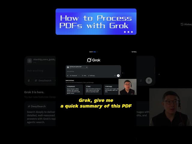 How to Process PDFs with Grok AI: 3-Minute Tutorial