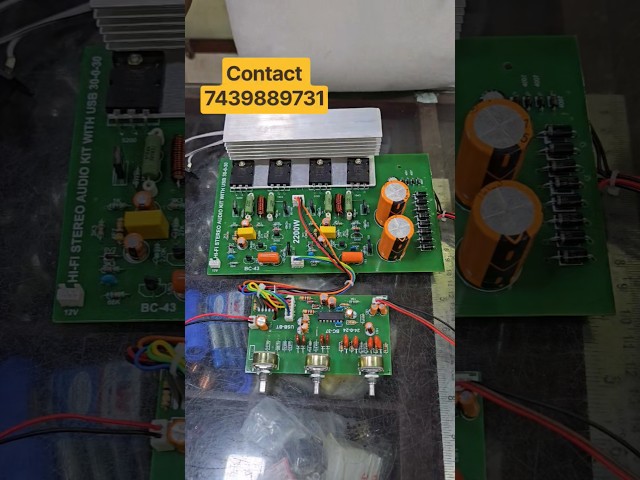 HIFI STEREO AUDIO KIT 100+100,CONTACT 9831112706,7439889731 FOR ORDER #AMPLIFIER #AUDIO #TRENDING