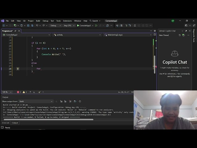 HOW TO MAKE PATTERNS USING C#