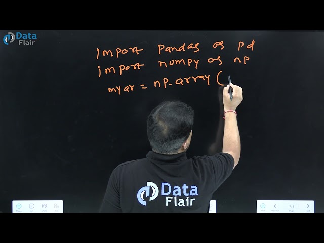 How to Create Series from NumPy Array in Pandas [Hindi]