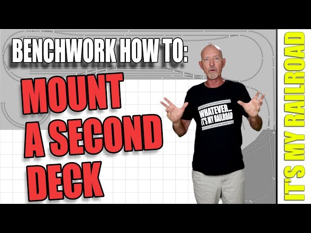 029: How To Mount A Second Deck On Your Model Railroad Layout