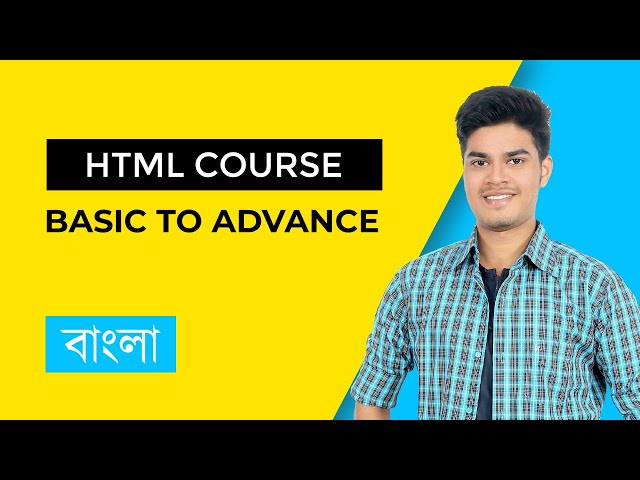 html bangla tutorial for beginners | html bangl tutorial | html full course bangla