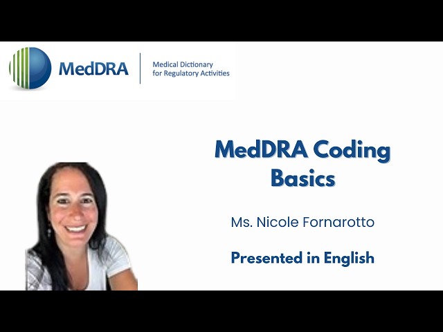 2026-05-27 MedDRA Coding Basics
