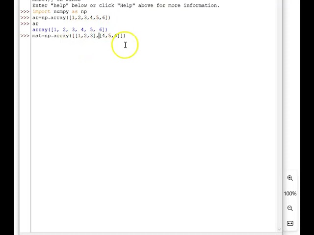 Arrays in Python