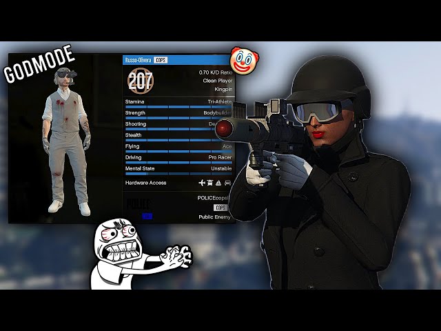 I FORCED This TRYHARD Out Of GODMODE In GTA 5 ONLINE And This Happened...