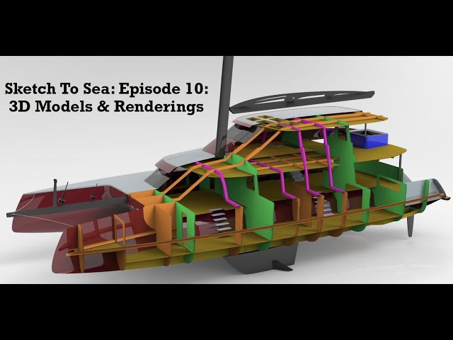 Sketch To Sea Ep 10: The 3D Model and Rendering Process