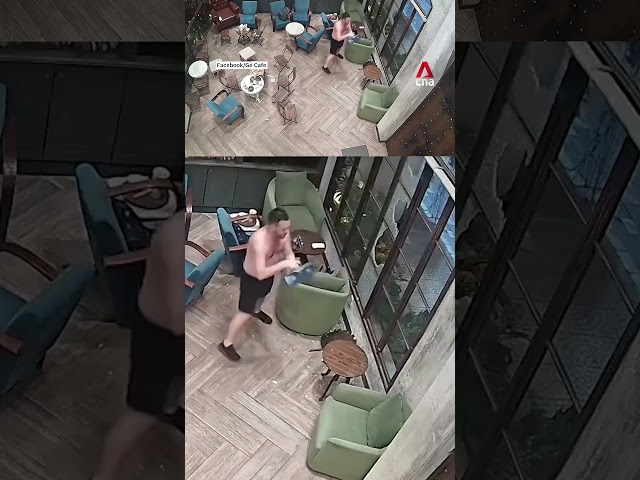 Australian tourist detained after trashing cafe in Vietnam