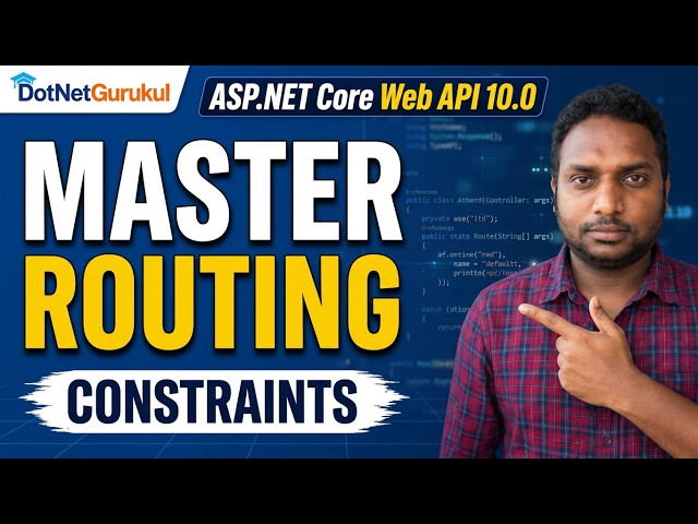 Master Routing in .NET 10 Web API: Constraints & Parameters