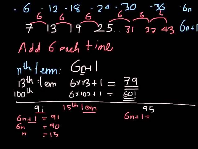 Sequences