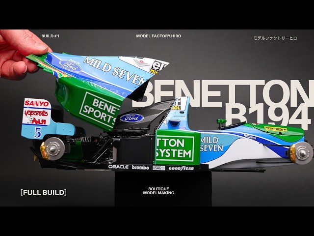 250 Hours Making This F1 Model Into an Art Piece