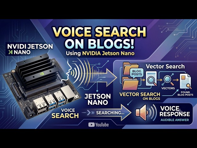 Nvidia Jetson Orin Nano - Computer Vision and Voice search