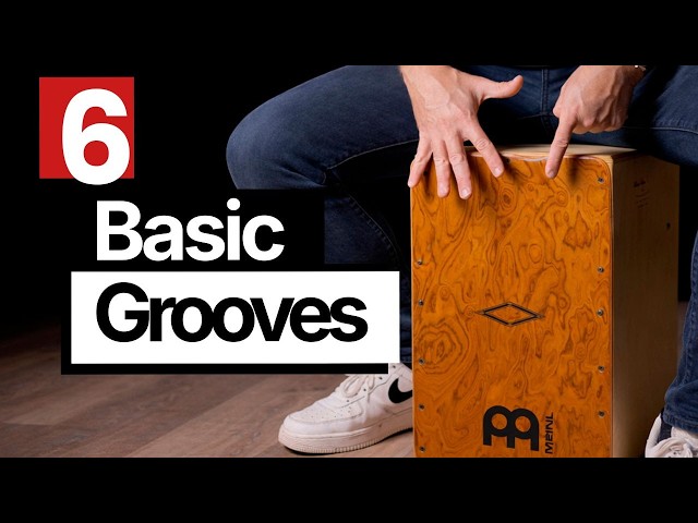 6 Basic Cajon Grooves You Can Learn Today