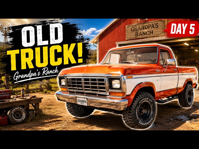 I RESTORED GRANDPA'S OLD ABANDONED TRUCK!