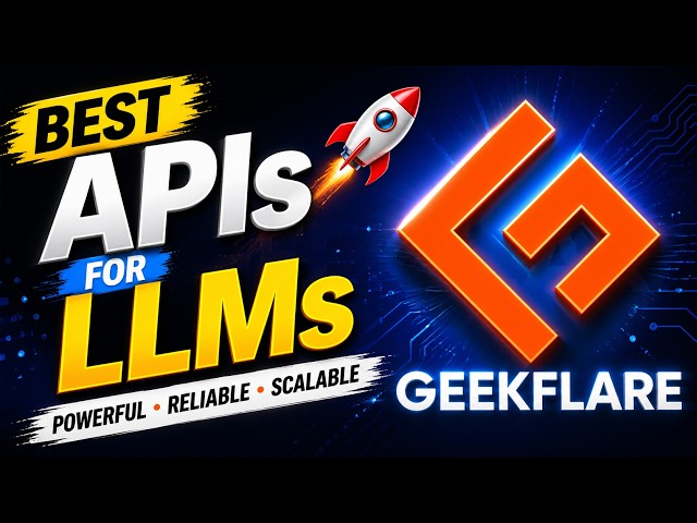 Best APIs for AI Tools: Geekflare Scraping & Search API Tutorial