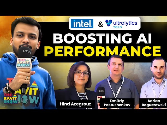 Ultralytics YOLO Vision 2024 - Interviewing Intel OpenVINO