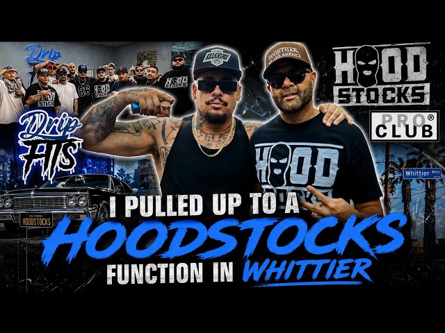 I pulled up to a HOODSTOCKS Function In WHITTIER
