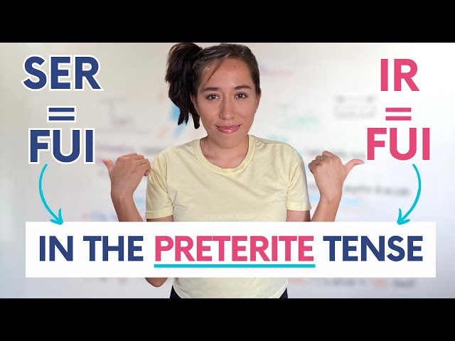 'Fui' o 'Fui a' | Explicación de SER vs IR en el pretérito