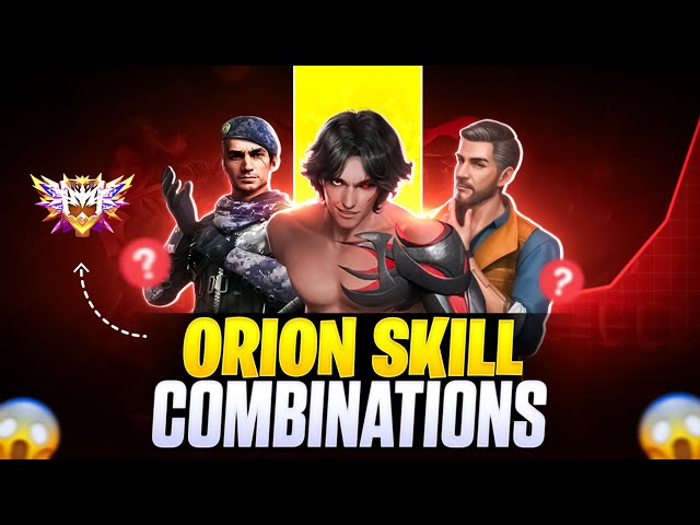 ORION CHARACTER SKILL COMBINATIONS (FOR 2026)|| Best Character Skill Combination For Cs Rank