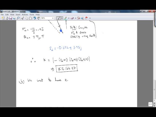 ee3720 Winter 2013-2014 week 8 Lecture 1 - PI Controller